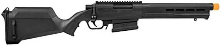 Elite Force Amoeba AS-02 Striker Rifle 6mm BB Sniper Rifle Airsoft Gun, Black