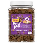 Friskies Party Mix Cat Treats, Kahuna Crunch with Real Ocean Whitefish - 454 g Cannister (1 Pack)