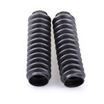 Mallofusa A Pair Rubber Front Fork Shock Boots Replacement for Honda ATC Big Red 250ES 1985 1986 1987 Black