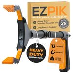 EZPIK 26" Long Grabber-Reacher Tool, Foldable Reaching Aid for Elderly, Trash Picker-Upper & Heavy-Duty Handheld Pickup-Stick