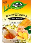 Dalgety Strong Honey and Ginger Herbal Infusion 72g Cartons 100% Natural, Caffeine Free Tea; Delicious and Packed with Unique Health Benefits (3 Pack)