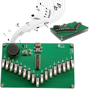 Soldering Project Kit DIY Piano, 17 Keys Kalimba Piano Soldering Practice Kit, Electronics Piano Solder Project Kit for Kids Adults Music Fans, Soldering Required