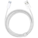 IPhone 17/16/15 Car Carplay Charger Cable, USB A to USB C Woven Cable Compatible for IPhone 17E, 16E, 17/16/15 pro max, Plus, Air Charging Cord, AirPods 4, AirPods (2nd/3rd Gen) Charging Power Cable