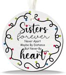 Sister Ornament - Sister Christmas Ornament 2024 - Sister Gifts for Christmas 2024 - Sister Gifts from Sister - Sister Gifts from Sisters Christmas - Sister Christmas Ornaments - Ceramic Ornament