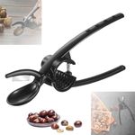 2-in-1 Nut Cracker Walnut, 2024 Upgrade Nutcracker Tool Heavy Duty Nut Crackers for All Nuts, Aluminum Alloy Nut Crackers for All Nuts Lobster or Crab Cracker Nut Cracker Set