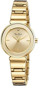 Small Gold Watches for Women Vintage Ladies Quartz Wrist Watches Stainless Steel Band Womens Gold Watch Luxury Bracelet Tools Included