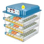 Vevitts 176 Eggs Incubator Poultry Hatcher with Fully Automatic Egg Turning and Temperature Humidity Control for Chickens Ducks Goose Bird