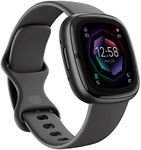 Fitbit Sense 2 Advanced Health and Fitness Smartwatch with Tools To Manage Stress and Sleep, Ecg App, Spo2, 24/7 Heart Rate and Gps, Shadow Grey/Graphite, One Size (S and L Bands Included)