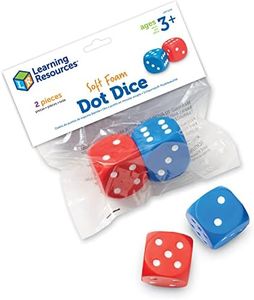 Learning Resources Dadi in schiuma con puntini