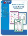 Addition & Subtraction Dry Erase Cards, Reusable Math Sheets, Childhood Education, Learning Tools, Math Flash Cards