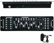 WIAN DMX Controller, 192CH Dmx Lighting Controller, 192 Channels DMX512 Console, Stage Lighting Console Controller Panel for Editing Program of Stage Lighting Running