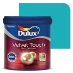 Dulux Velvet Touch Pearl GLO Interior Emulsion Paint | Luxurious Soft-Sheen Finish | Highly Durable & Washable | Rich, Intense, Smooth Colors (Taking the Plunge, 10 Liters)