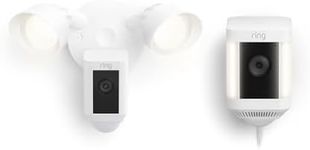 Ring Floodlight Cam Plus with Ring 