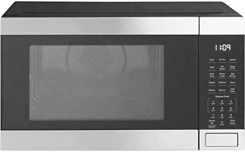 GE JES1109RRSS Capacity Countertop Convection Microwave Oven with Air Fry, OLD 1.0 Cu. Ft, Stainless Steel