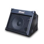 Portable 40W Battery Powered Acoustic Guitar Amplifier with Bluetooth – Coolmusic BP40 – 3-Channel PA Speaker for Guitar, Mic & Keyboard – Rechargeable Outdoor Performance Amp