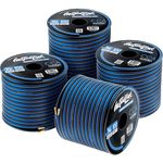 Install Link 14 Gauge Speaker Wire (Speaker Cable) for Car, Home or RV Audio Cable, 100ft, CCA (4 Pack)