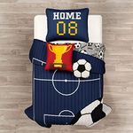 Lush Decor Soccer Game Reversible O