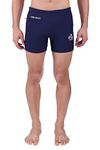 FILMAX® Originals Men Spendex Lycra Solid Beach Wear Aquasports Hot Short Swimwear (SW-7006S_Navy Blue_4XL)