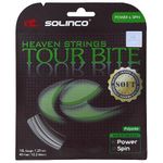 Solinco Tour Bite Soft String Set - Silver, Set 16L Gauge (1.25mm) - 12.2 Meters