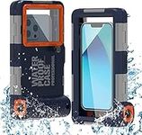 Acuvar New Updated Extreme Waterproof Underwater Diving, Snorkel Phone Case Compatible with All iPhone (Max, Plus, S), Samsung, LG, Google, Android Up to 50Ft, 15M with Lanyard, New Gen