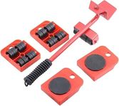 TEKCOOL Furniture Lifter Mover Tool Set Heavy Duty Furniture Lifter Mover Tool Moving Roller Wheel Set for Washing Machines Fridge,Sofa Wardrobes Adjustable Heigh Moving Helper?