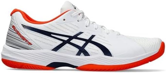 ASICS Mens Solution Swift FF White/Blue Expanse Tennis Shoe - 8 UK (1041A298.104)