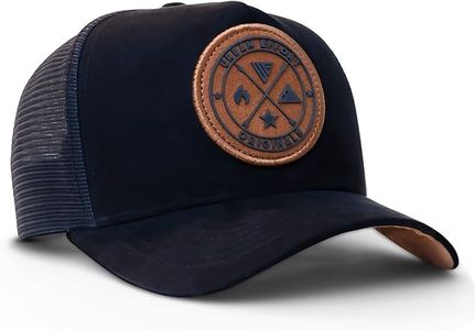 Urban Effort Trucker Hats for Men & Women Adjustable Baseball Mesh Hat - Comfortable Mens Cap for Closure, Hunting & Hiking Black