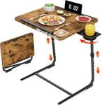 Folding TV Tray Adjustable Dinner -