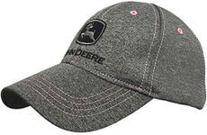 John Deere Toddler Girls' Winter Hat, Grey, 5-10 Years