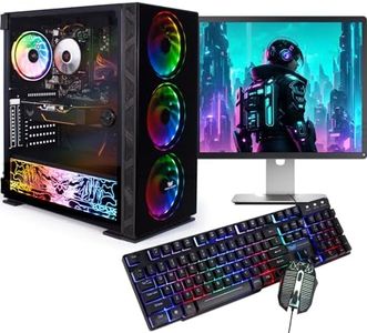 Veno Scorp GAMING PC BUNDLE Intel Core i7 2600 16GB Ram 256GB SSD + 1TB HDD GTX 1650 4GB Windows 10 Gaming PC USB 3.0 NeonZilla 4 X ARGB Gaming Case