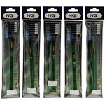 10x Deluxe Barbless Pole Float Rigs Lightweight For Coarse, Match or Carp Fishing Tackle Bait Lure (10 X Match Pole Rigs)