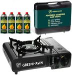 GREEN HAVEN Black Portable Camping 