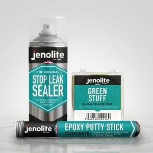 JENOLITE Clear Stop Leak Sealer Spray 400ml – Waterproof Gutter & Roof Sealant