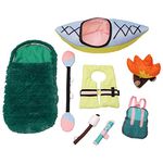 Manhattan Toy Stella Collection Happy Camper 8 Piece Baby Doll Camping Playset for 12" and 15" Stella Dolls