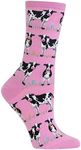 Hot Sox Women's Funny Animal Crew S