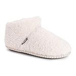 MUK LUKS Women's Fawn Slippers, Ivory, 7-Numeric_8