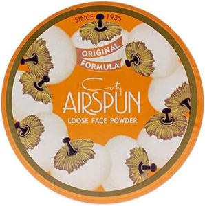 Coty AIRSPUN Face Powder, Naturally Neutral, 2.3 Oz, Natural Tone Loose Face Powder, for Setting Makeup or Foundation, Lightweight, Long Lasting, Pack of 1