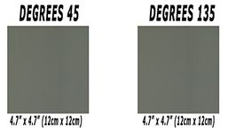 3D Circular Polarizer Pair of Sheets - Left and Right Eye