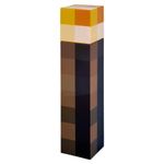 Minecraft Torch Bottle - Old School Gaming Water Bottle, 650 ml, BPA Free