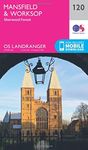 Mansfield & Worksop Map | Sherwood Forest | Ordnance Survey | OS Landranger Map 120 | Wales | Walks | Cycling | Days Out | Maps | Adventure