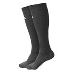 HEELIUM Bamboo Fibre Bamboo Knee Length Socks For Men & Women | Compression Socks | Running, Cycling | Boosts Blood Circulation & Recovery, Grey