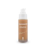 Mamaearth Glow Serum Matte Light Coverage Foundation Creamy With Vitamin C & Turmeric For 12-Hour Long Stay for All Skin types- 09 Warm Glow - 30 Ml