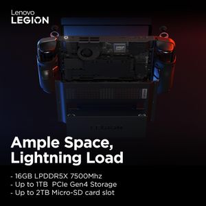 Lenovo Legion Go Handheld Gaming Console, 512GB