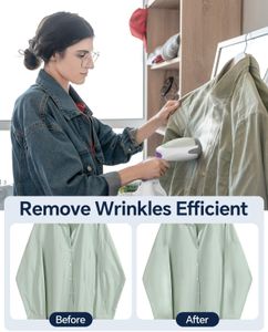 BEAUTURAL Portable Clothes Steamer – Handheld Fabric Garment Steamer