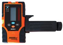 Johnson Level & Tool 40-6763 Two-Sided Laser Detector w/Clamp for Green Beam Lasers, Green, 1 Laser Detector Kit , Orange&Black