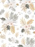 Homya Watercolor Floral Peel and Stick Wallpaper Bedroom Kitchen Cabinet Countertop Liner Paper House Nursery Wall Decor Vinyl Film 17.32" x 118.11"