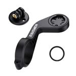 RAVEMEN AOM01 Out-Front Mount Compatible with Garmin/COOSPO/CYCPLUS/iGPSPORT Bike Computers/GoPro/ FR160 - Fit 31.8mm Handlebar