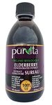 Purvita - Organic Elderberry for Immune System Support, All-Natural Vegan & GMO Free, High in Quecertin, Antioxidants and Polyphenols