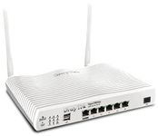 DrayTek Vigor 2865ax Ethernet Router, Wireless WiFi 6 AX3000 Dual Band, VDSL2 35b/ADSL2+, VPN, 5+1 GbE LAN Ports, Ideal For SMB