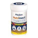 Aqueon Nutrinsect Fish-Free Fish Food, Betta Pellets, 1.41 oz